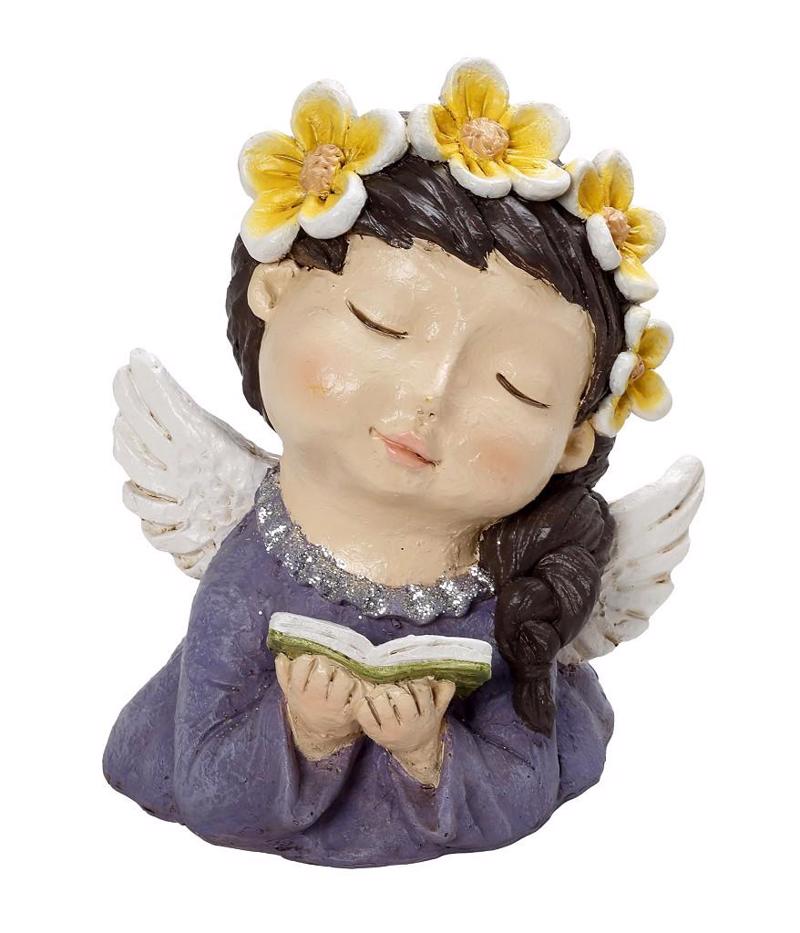 Espiel Νεράιδα Πολυρεζ. Μωβ με Στεφάνι 21εκ ZAX112