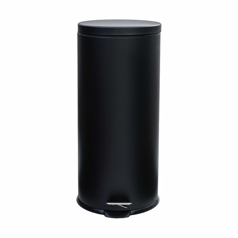 ESTIA ΚΑΔΟΣ ΑΠΟΡΡΙΜΑΤΩΝ CLASSIC 30LT ΜΑΤ ΜΑΥΡΟΣ 01-9120