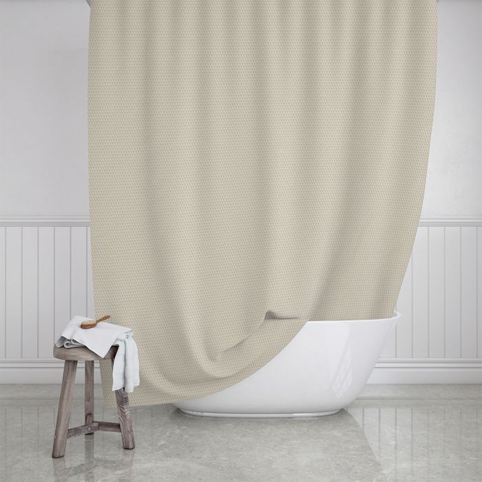 Estia Kourtina Baniou Adiabroxi CAMELLIA Poluesteriki Sand 180x200cm 02-28091