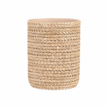 Estia Ποτηράκι Μπάνιου NAUTICA Ρητίνης Μπεζ Φ7.5x9.2cm 02-34665