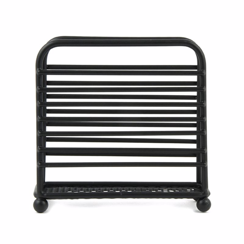 Estia Χαρτοπετσετοθηκη Μεταλλική 12X5cm Μαύρη 01-1261