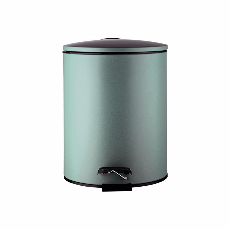 Estia Χαρτοδοχείο Μπάνιου CLASSIC Soft Close 5lt Ματ Μέντα 02-35655