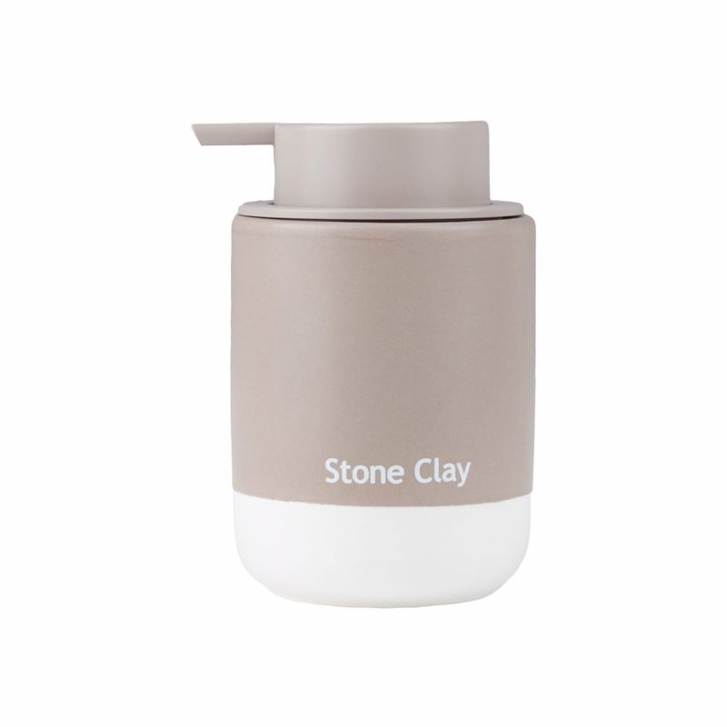 Estia Αντλία Σαπουνιού TONE LAB Κεραμική STONE CLAY 280ml 02-40154