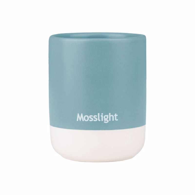 ESTIA Ποτηροθήκη Μπάνιου TONE LAB Κεραμική MOSSLIGHT 02-40178