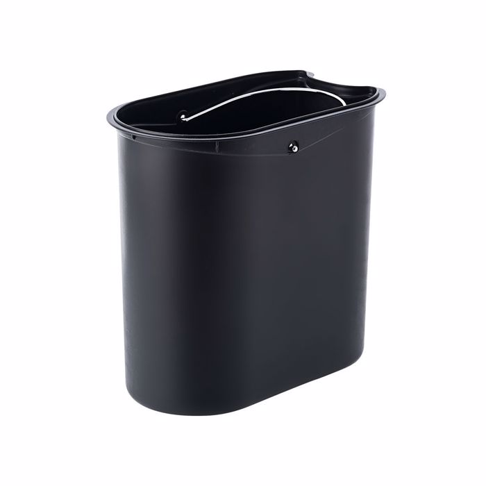 ESTIA Χαρτοδοχείο Soft Close inox slim Ματ 5lt 02-5542 ESTIA Xartodoxeio Soft Close inox slim Mat 5lt 02-5542