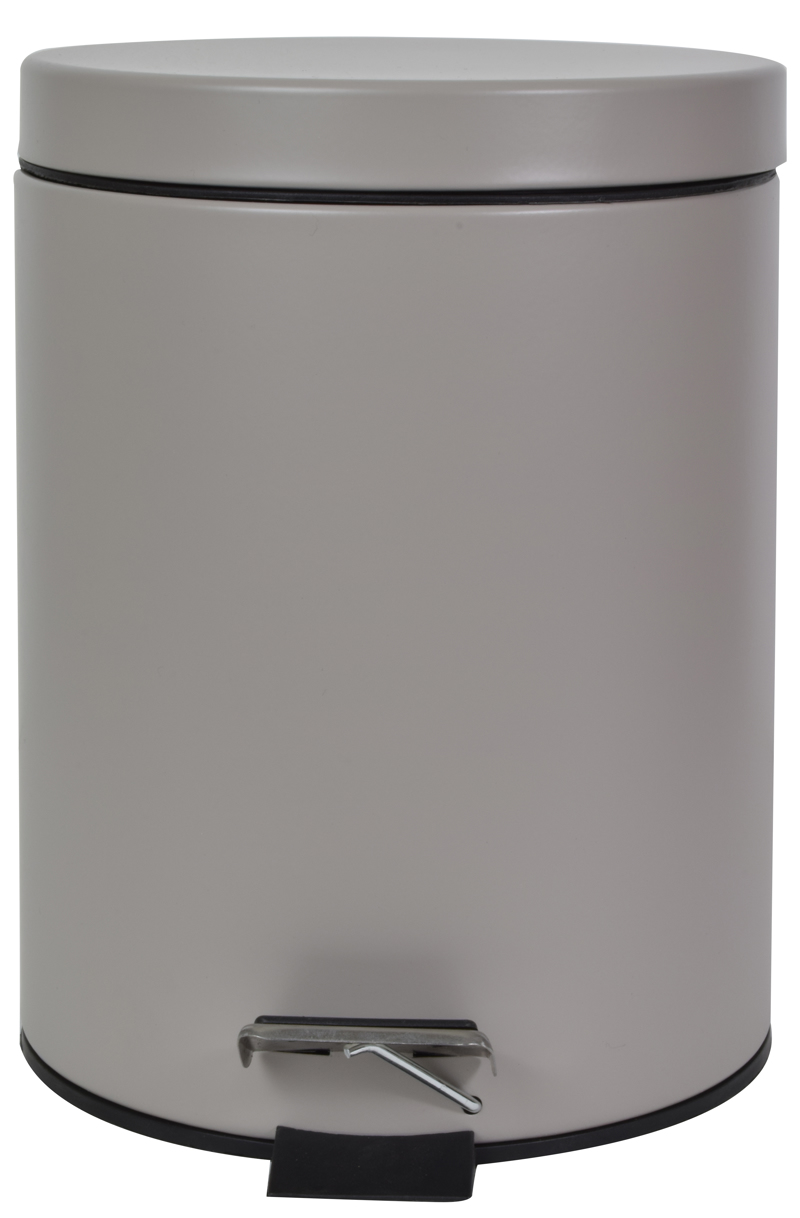 Estia Χαρτοδοχείο classic 5lt taupe ματ 26X20X28εκ 02-5580