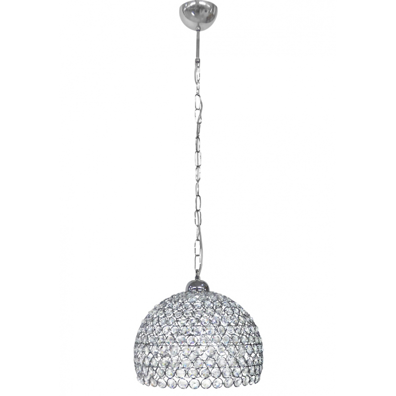 Heronia Κρεμαστό Φωτιστικό Οροφής CHRIS/30 Μονόφωτο Μετ