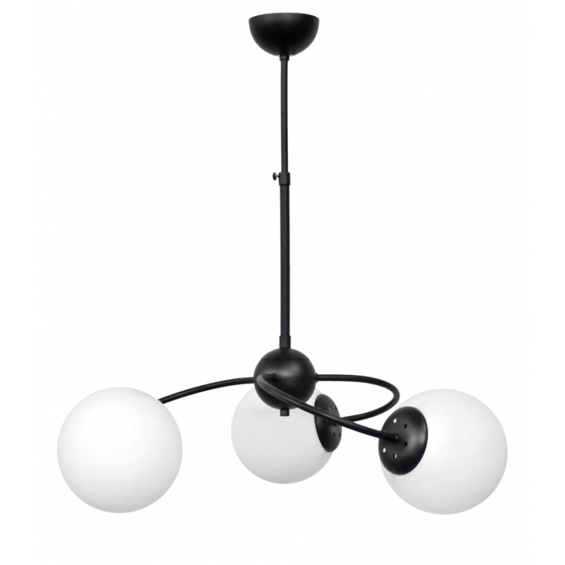Heronia Lighting - ΣΗΜΑΝΤΙΚΟ: Σε περίπτωση διαφοράς τιμής από το κατάστημα ισχύει παντα και μόνο η τιμή του καταστήματος Heronia Κρεμαστό Φωτιστικό Οροφής TOP/3L Τρίφωτο Μεταλλ