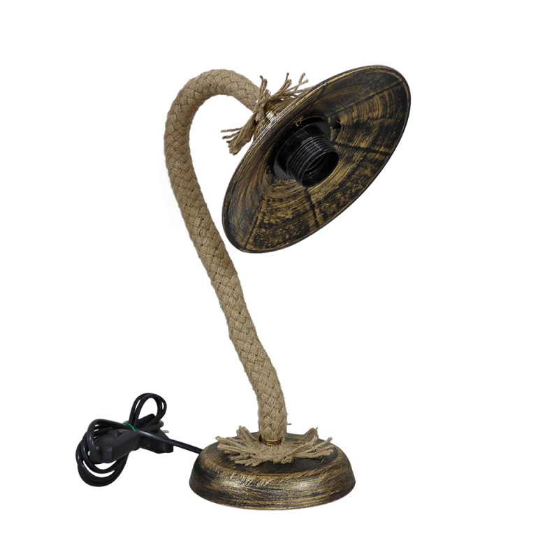 Heronia Πορτατίφ SP-150PR Μονόφωτο Πλαστικό Μπρονζέ με 