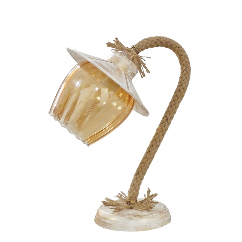 Heronia Πορτατίφ SP-150/98PR Μονόφωτο Πλαστικό/Σχοινί/Γ