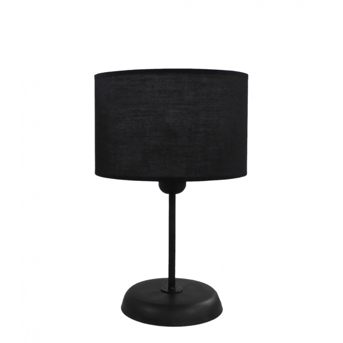 Heronia Portatif TL-05 Monofoto Plastiko/Metalliko Mavro Ampazour F20x32cm E27 09-0101