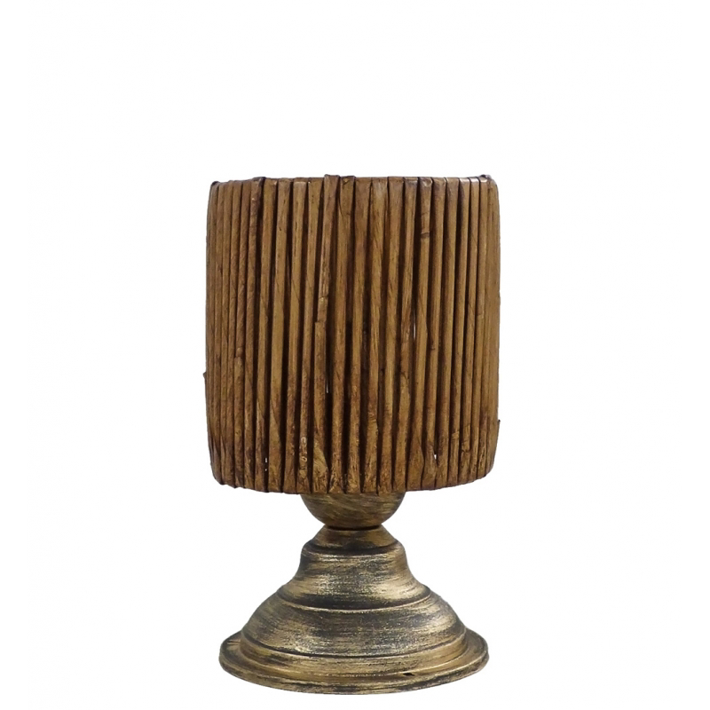 Heronia Lighting - ΣΗΜΑΝΤΙΚΟ: Σε περίπτωση διαφοράς τιμής από το κατάστημα ισχύει παντα και μόνο η τιμή του καταστήματος Heronia Πορτατίφ KYOTO TL-06 Μονόφωτο Πλαστικό/Μπαμπού