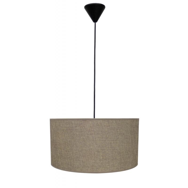 Heronia Lighting - ΣΗΜΑΝΤΙΚΟ: Σε περίπτωση διαφοράς τιμής από το κατάστημα ισχύει παντα και μόνο η τιμή του καταστήματος Heronia Κρεμαστό Φωτιστικό Οροφής ΗΚ-06 Μονόφωτο Υφασμά