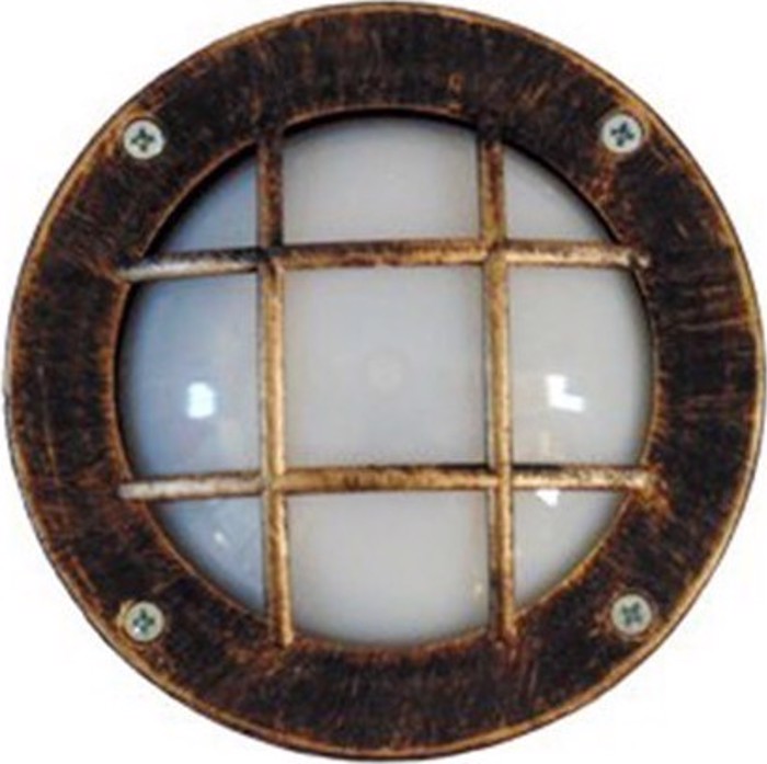 Heronia Aplika Toixou/Orofis Exoterikou Xorou Plastiko Xelona SLP-10B Bronze G9 LED 14cm 13-0062