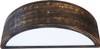 Heronia Aplika Toixou Exoterikou Xorou Plastiko Xelona SLP-20B Bronze E27 7,5X27X10,5cm 13-0083