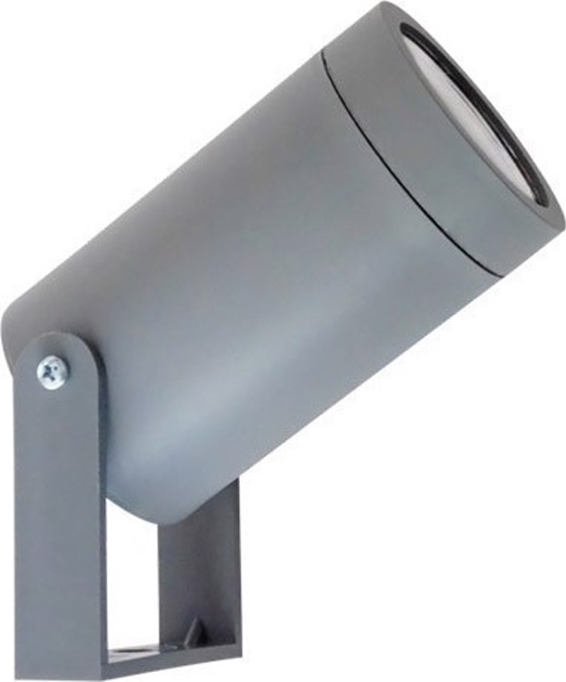 Φωτιστικά agiovlasitishome - ΣΗΜΑΝΤΙΚΟ: Σε περίπτωση διαφοράς τιμής από το κατάστημα ισχύει παντα και μόνο η τιμή του καταστήματος Heronia Σπότ Εξωτερικού Χώρου Πλαστικό C-06 Γκρί GU10 L