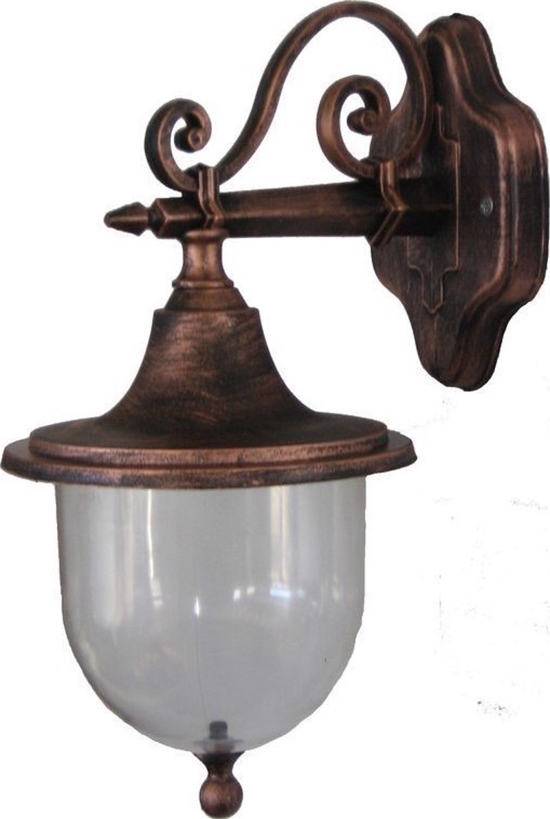 Heronia Απλίκα Τοίχου Εξωτερικού Χώρου Πλαστικό/Γυαλί L