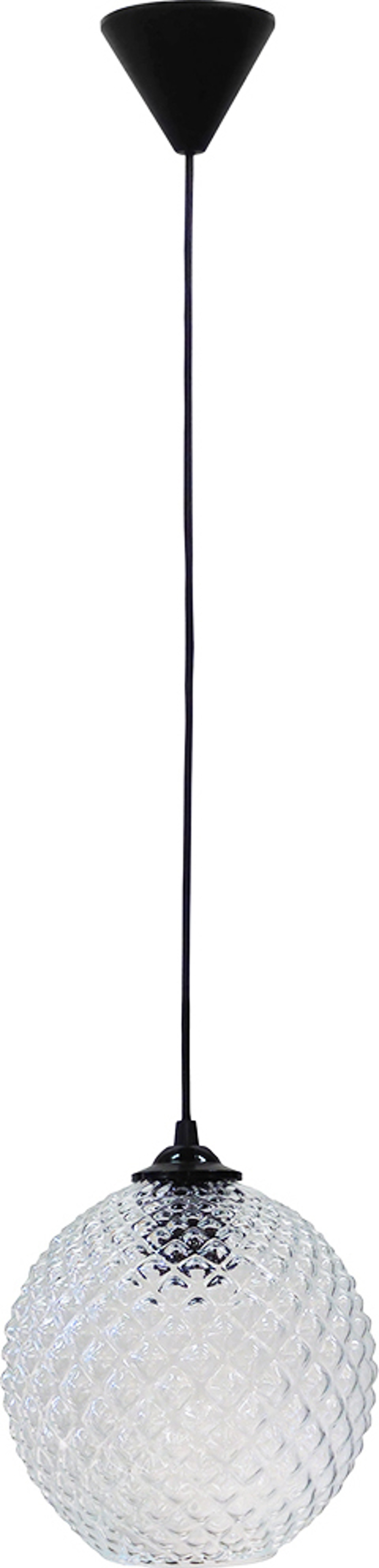 Φωτιστικά agiovlasitishome - ΣΗΜΑΝΤΙΚΟ: Σε περίπτωση διαφοράς τιμής από το κατάστημα ισχύει παντα και μόνο η τιμή του καταστήματος Heronia Κρεμαστό Φωτιστικό Οροφής Γυαλί GL-5010-20 Μαύρ