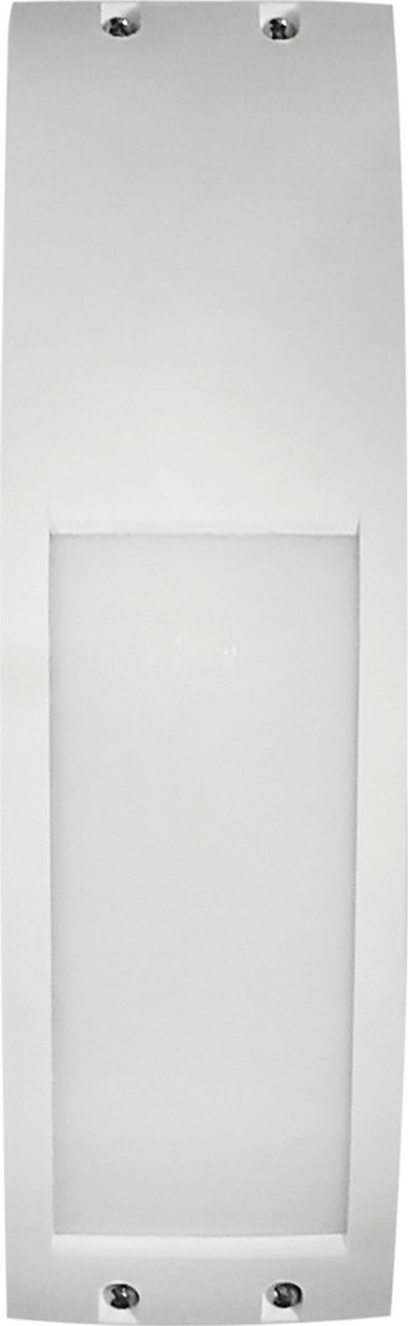 Heronia Απλίκα Τοίχου Εξωτερικού Χώρου Πλαστικό SLP-20C Λευκό Ε27 10,5Χ7,5Χ27cm 13-0093