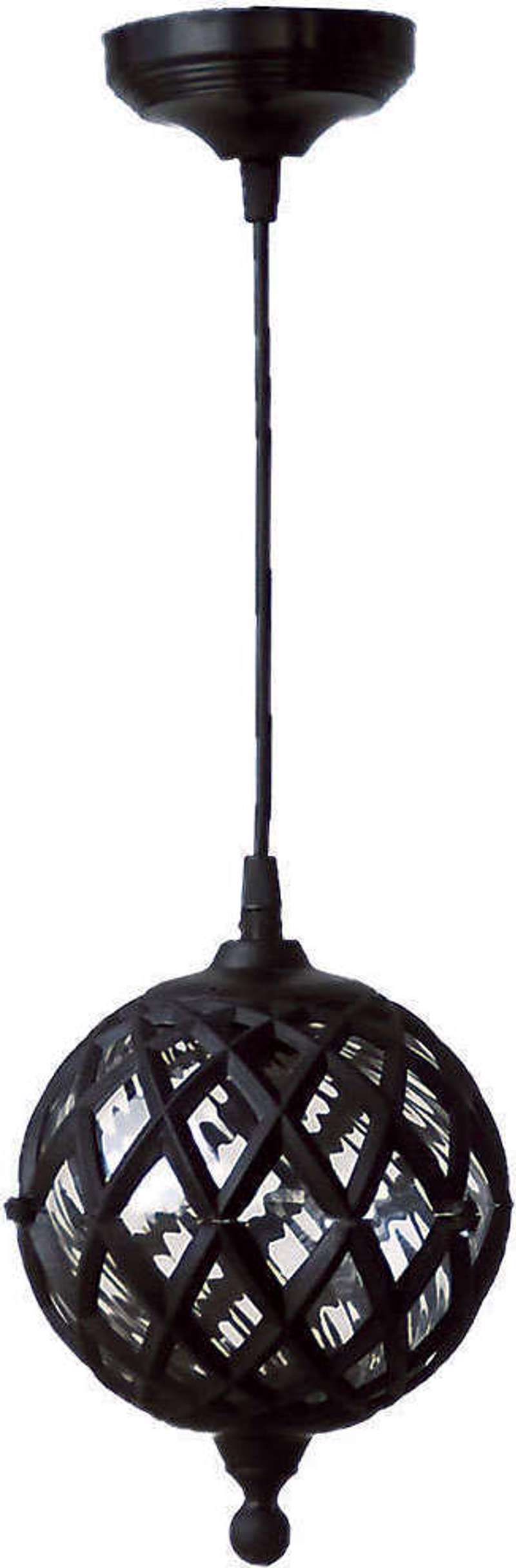 Heronia Κρεμαστό Φωτιστικό Εξωτερικού Χώρου Πλαστικό/Γυ