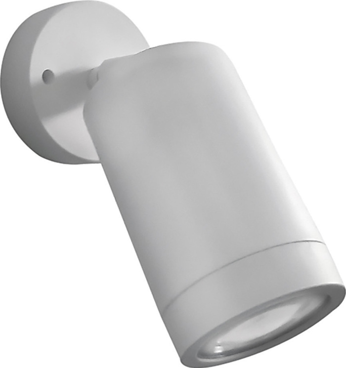 Heronia Aplika Toixou/Spot Exoterikou Xorou Plastiko C-01 KEY Ggri GU10 LED 7X14cm 15-0049
