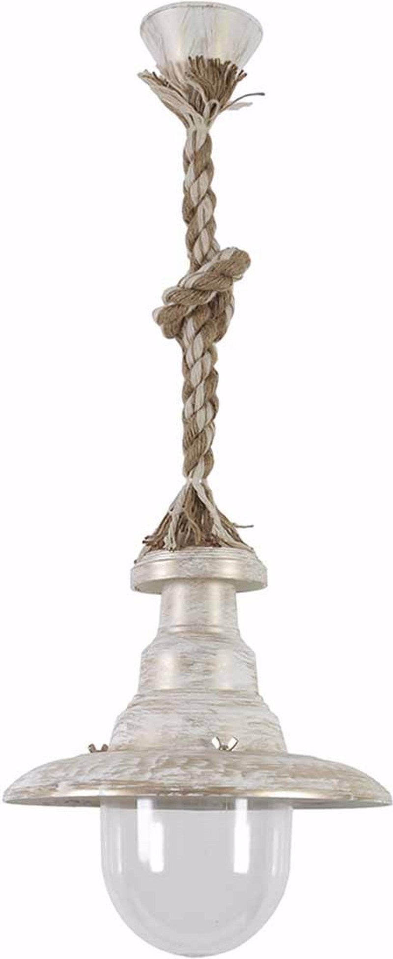 Φωτιστικά agiovlasitishome - ΣΗΜΑΝΤΙΚΟ: Σε περίπτωση διαφοράς τιμής από το κατάστημα ισχύει παντα και μόνο η τιμή του καταστήματος Heronia Φωτιστικό Οροφής Πλαστικό/Σχοινί MIX-ROPE FLP-1