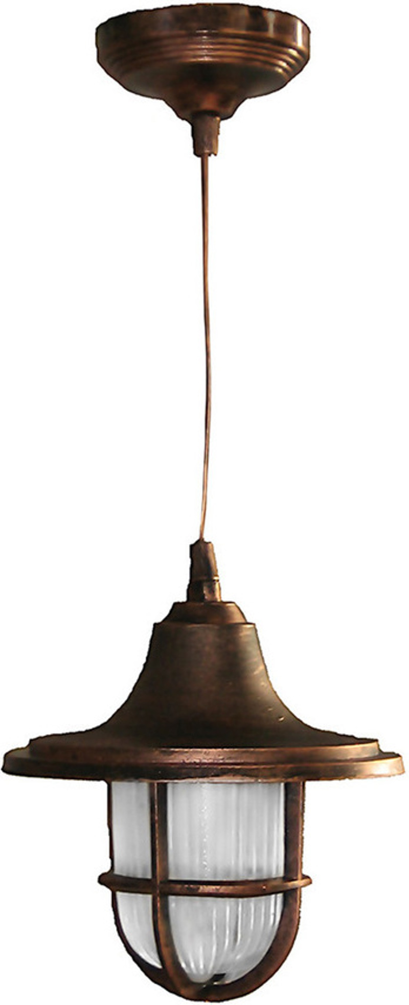 Heronia Κρεμαστό Φωτιστικό Εξωτερικού Χώρου Πλαστικό/Γυ