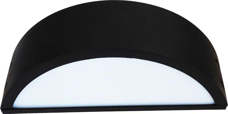 Heronia Απλίκα Τοίχου Εξωτερικού Χώρου Πλαστικό Χελώνα SLP-20Β Μαύρο Ε27 7,5Χ27Χ10,5cm 13-0082