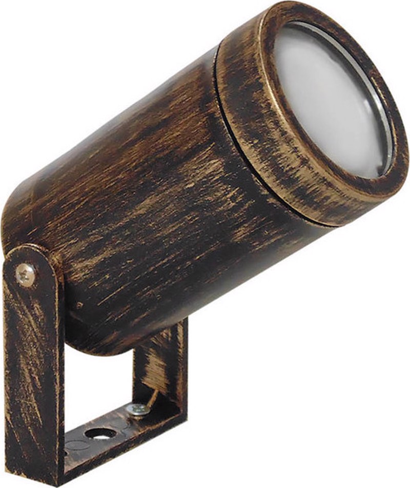 Φωτιστικά agiovlasitishome - ΣΗΜΑΝΤΙΚΟ: Σε περίπτωση διαφοράς τιμής από το κατάστημα ισχύει παντα και μόνο η τιμή του καταστήματος Heronia Σπότ Εξωτερικού Χώρου Πλαστικό C-06 Μπρονζέ GU1