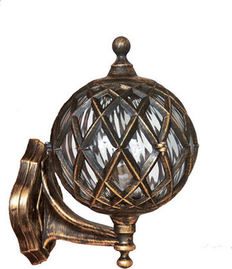 Φωτιστικά agiovlasitishome - ΣΗΜΑΝΤΙΚΟ: Σε περίπτωση διαφοράς τιμής από το κατάστημα ισχύει παντα και μόνο η τιμή του καταστήματος Heronia Απλίκα Τοίχου Εξωτερικού Χώρου Πλαστικό/Γυαλί L