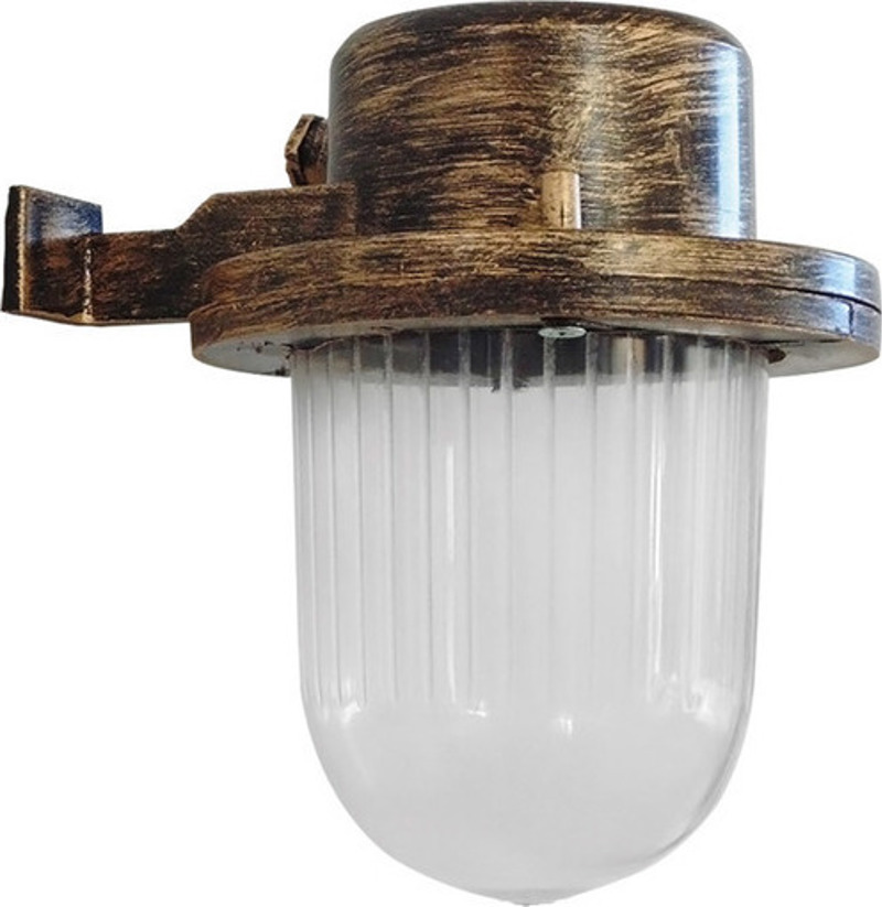 Heronia Lighting - ΣΗΜΑΝΤΙΚΟ: Σε περίπτωση διαφοράς τιμής από το κατάστημα ισχύει παντα και μόνο η τιμή του καταστήματος Heronia Απλίκα Τοίχου Εξωτερικού Χώρου Πλαστικό/Γυαλί S