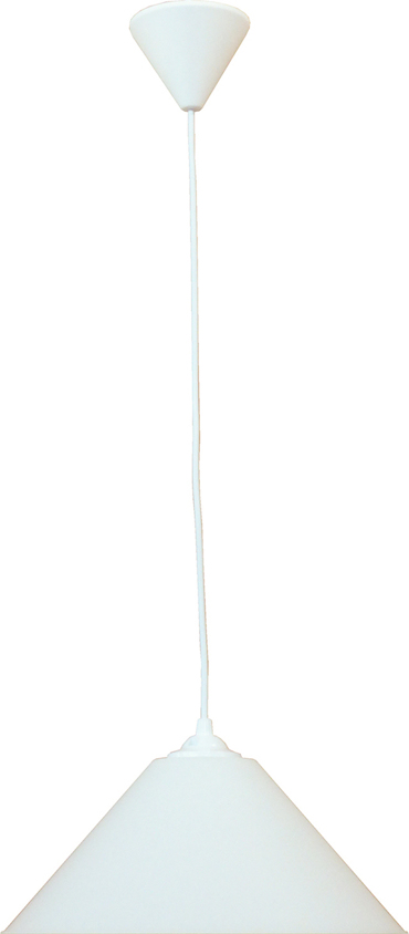 Heronia Φωτιστικό Οροφής Πλαστικό CONOS/30 Λευκό E27 30Χ92cm 35-0009