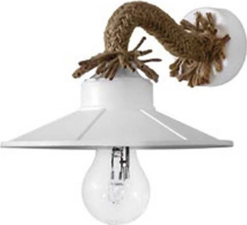 Φωτιστικά agiovlasitishome - ΣΗΜΑΝΤΙΚΟ: Σε περίπτωση διαφοράς τιμής από το κατάστημα ισχύει παντα και μόνο η τιμή του καταστήματος Heronia Απλίκα Τοίχου Πλαστικό/Σχοινί UT-161AP ROPE UT