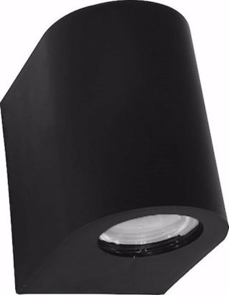 Heronia Σπότ Εξωτερικού Χώρου Πλαστικό C-03 Μαύρο GU10 