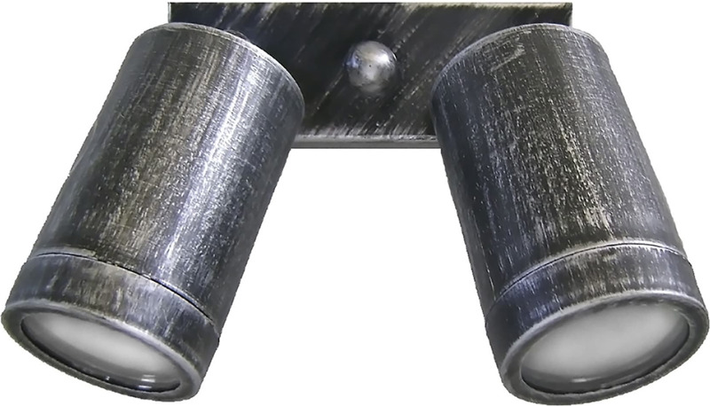 Φωτιστικά agiovlasitishome - ΣΗΜΑΝΤΙΚΟ: Σε περίπτωση διαφοράς τιμής από το κατάστημα ισχύει παντα και μόνο η τιμή του καταστήματος Heronia 2Φωτη Απλίκα Τοίχου/Σπότ Εξωτερικού Χώρου Πλαστ