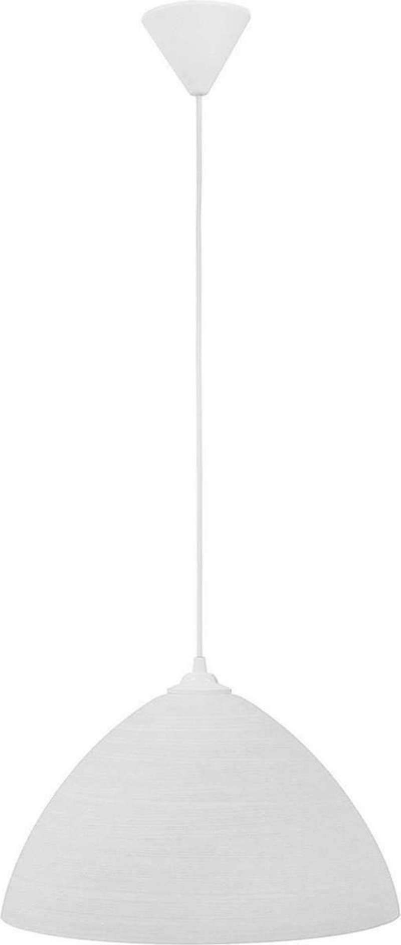 Heronia Lighting - ΣΗΜΑΝΤΙΚΟ: Σε περίπτωση διαφοράς τιμής από το κατάστημα ισχύει παντα και μόνο η τιμή του καταστήματος Heronia Κρεμαστό Φωτιστικό Οροφής Γυαλί GL-1010/35 Λευκ