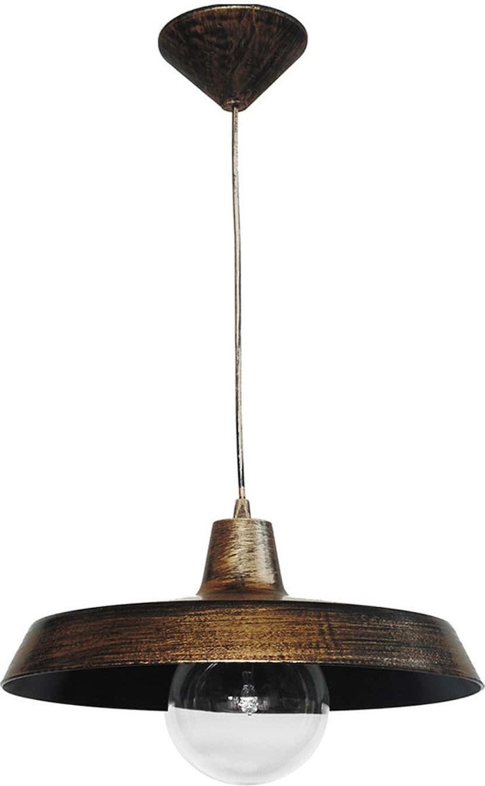 Heronia Fotistiko Orofis Plastiko US-GAS Bronze E27 37X86cm 31-0095