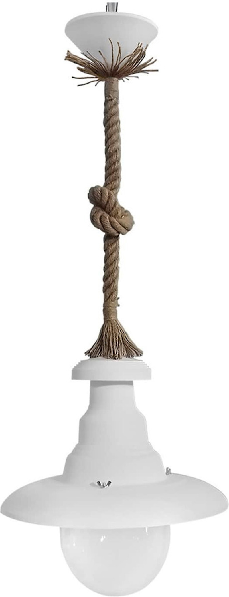 Φωτιστικά agiovlasitishome - ΣΗΜΑΝΤΙΚΟ: Σε περίπτωση διαφοράς τιμής από το κατάστημα ισχύει παντα και μόνο η τιμή του καταστήματος Heronia Φωτιστικό Οροφής Πλαστικό/Σχοινί FLP-100K ROPE