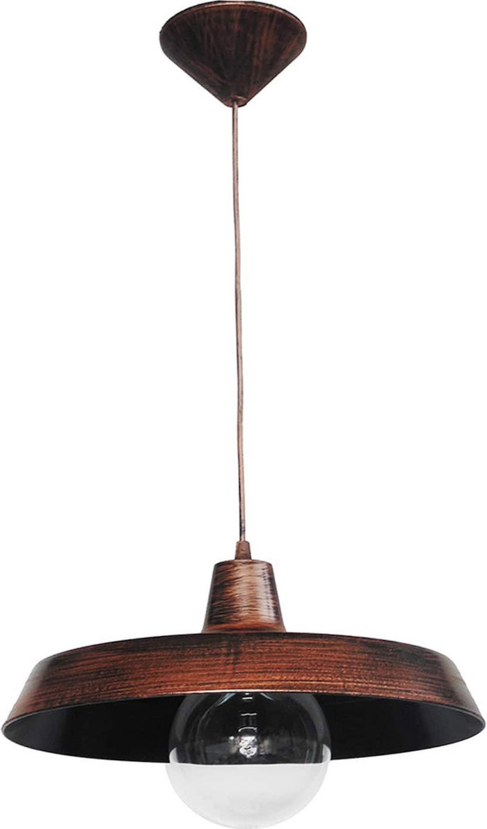 Heronia Fotistiko Orofis Plastiko US-GAS Xalkos E27 37X86cm 31-0098