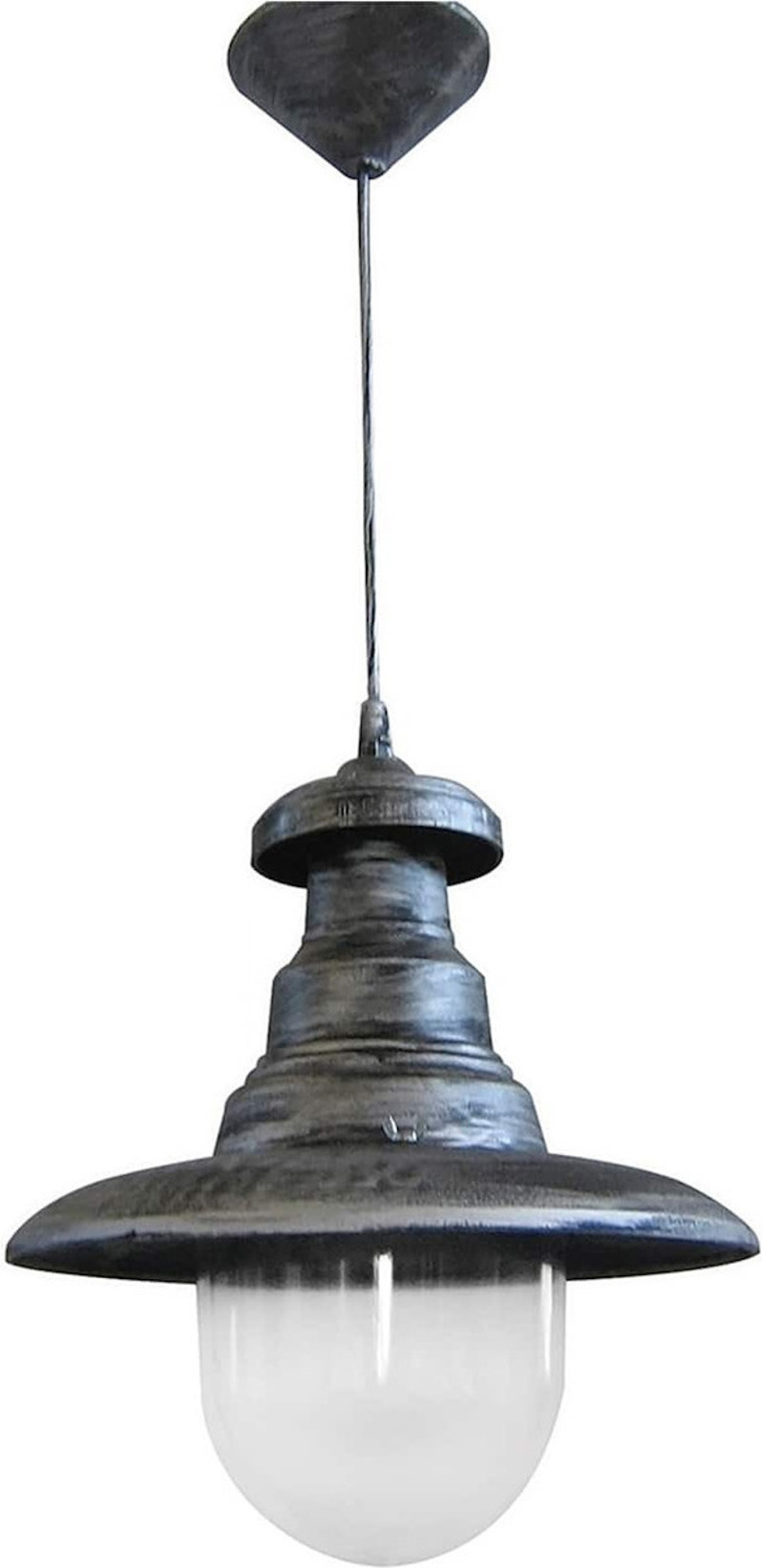 Heronia Lighting - ΣΗΜΑΝΤΙΚΟ: Σε περίπτωση διαφοράς τιμής από το κατάστημα ισχύει παντα και μόνο η τιμή του καταστήματος Heronia Φωτιστικό Οροφής Πλαστικό/Γυαλί FLP-100K Ασημί