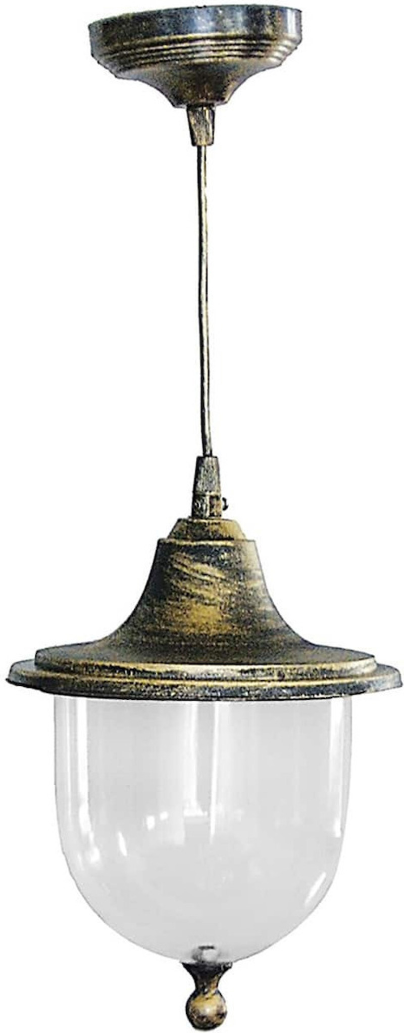 Heronia Lighting - ΣΗΜΑΝΤΙΚΟ: Σε περίπτωση διαφοράς τιμής από το κατάστημα ισχύει παντα και μόνο η τιμή του καταστήματος Heronia Κρεμαστό Φωτιστικό Εξωτερικού Χώρου Πλαστικό/Γυ