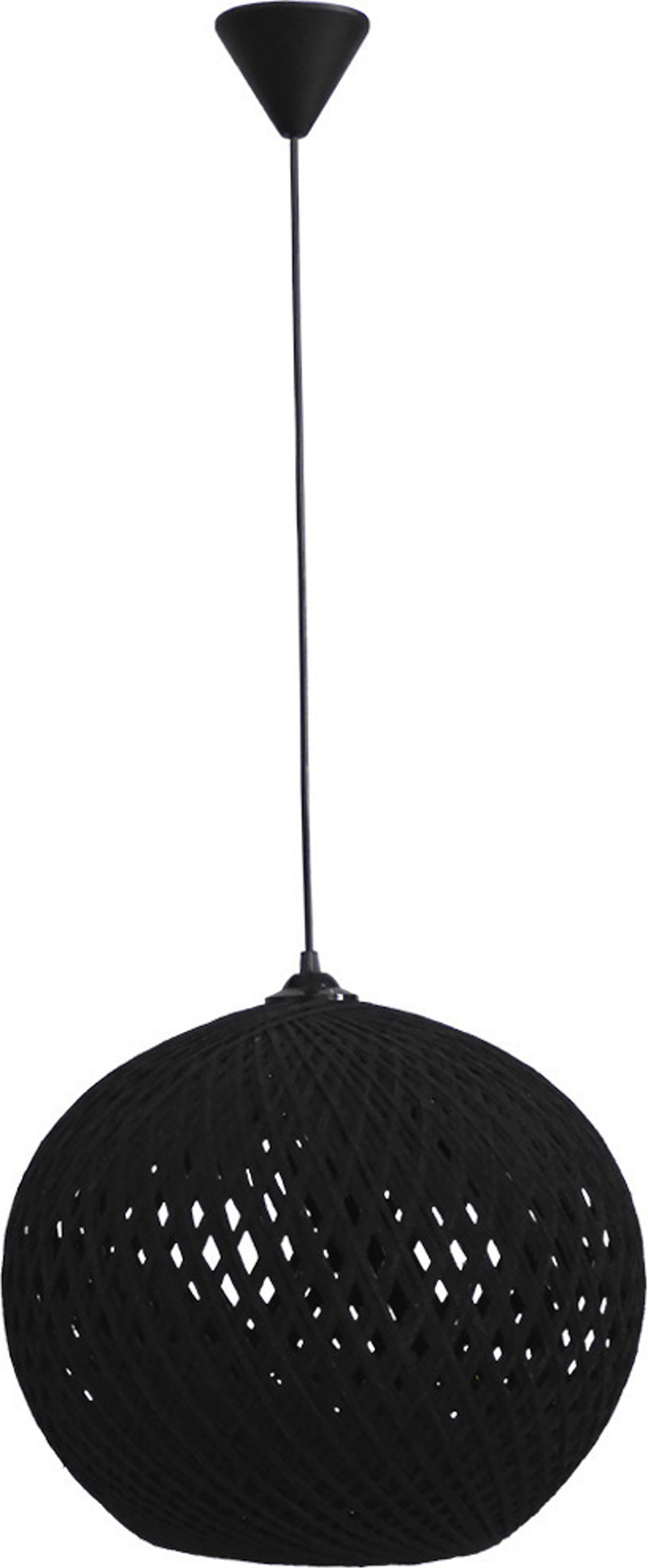 Φωτιστικά agiovlasitishome - ΣΗΜΑΝΤΙΚΟ: Σε περίπτωση διαφοράς τιμής από το κατάστημα ισχύει παντα και μόνο η τιμή του καταστήματος Heronia Φωτιστικό Οροφής Πλαστικό/Σχοινί SILK-02 PENDEL