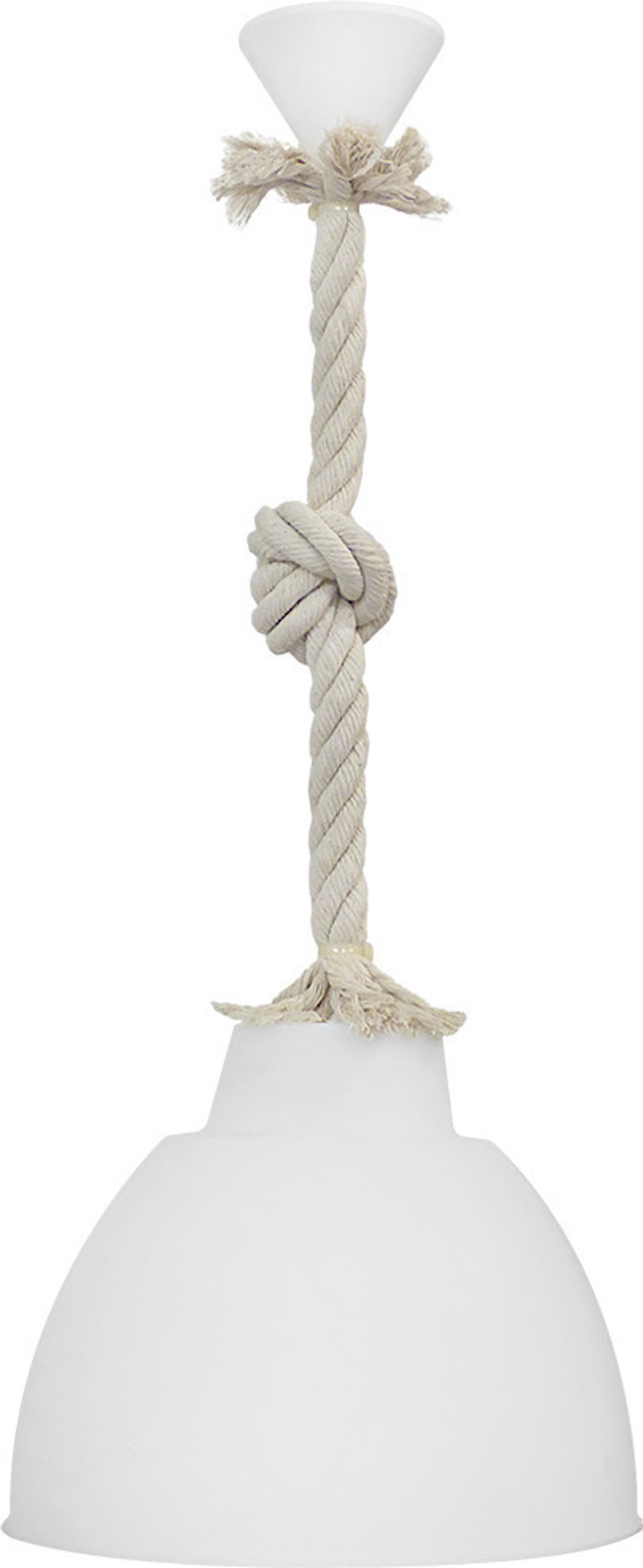 Heronia Fotistiko Orofis Plastiko/Sxoini MACRAME BOTTLE/29 MAC-ROPE Ekrou/Lefko E27 29X70cm 31-1082