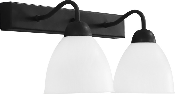 Heronia 2Foti Aplika Toixou Plastiko/Metallo OVO/AP Lefko/Mavro E27 35X20X19cm 31-1201