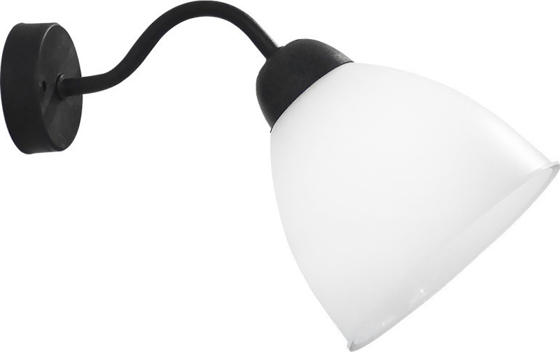 Heronia Lighting - ΣΗΜΑΝΤΙΚΟ: Σε περίπτωση διαφοράς τιμής από το κατάστημα ισχύει παντα και μόνο η τιμή του καταστήματος Heronia Απλίκα Τοίχου Πλαστικό/Μέταλλο AS-26ΑΡ OVO Μαύρ