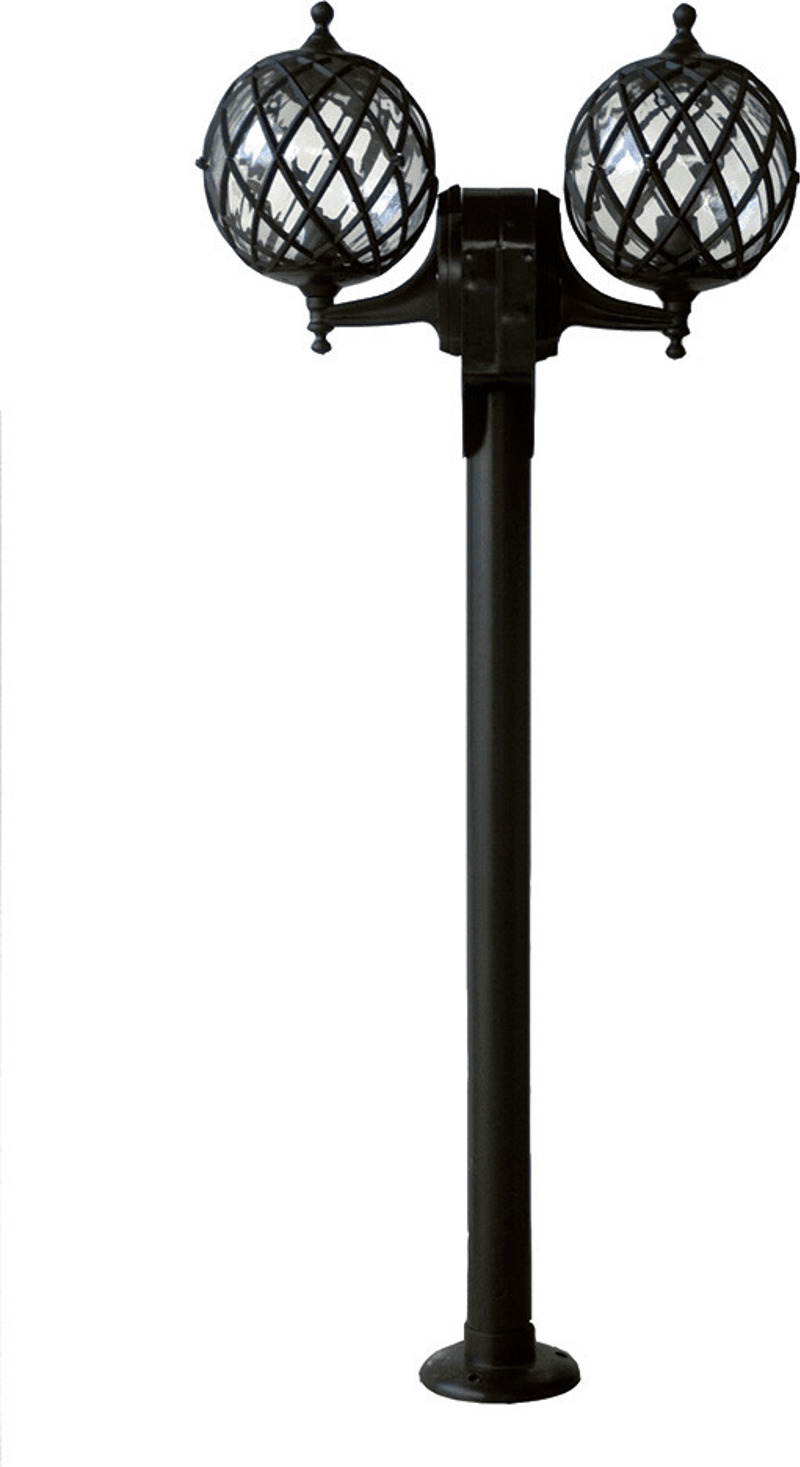 Heronia 2Φωτο Επιδαπέδιο Φωτιστικό Εξωτερικού Χώρου Πλα