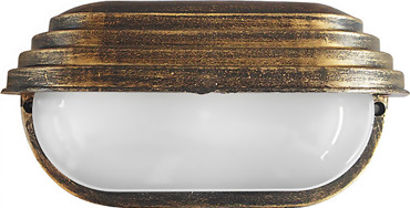 Heronia Απλίκα Τοίχου Εξωτερικού Χώρου Πλαστικό Χελώνα SLP-200 Μπρονζέ Ε27 10Χ20,5Χ11cm 13-0008