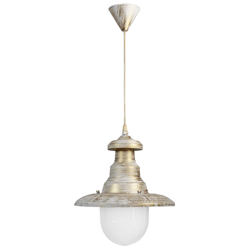 Heronia Lighting - ΣΗΜΑΝΤΙΚΟ: Σε περίπτωση διαφοράς τιμής από το κατάστημα ισχύει παντα και μόνο η τιμή του καταστήματος Heronia Κρεμαστό Φωτιστικό Οροφής FLP-100Κ Μονόφωτο Πλα