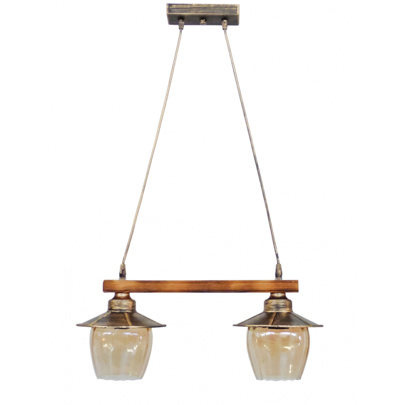 Heronia Lighting - ΣΗΜΑΝΤΙΚΟ: Σε περίπτωση διαφοράς τιμής από το κατάστημα ισχύει παντα και μόνο η τιμή του καταστήματος Heronia Κρεμαστό Φωτιστικό Οροφής R-98CABLE RAGA Δίφωτο