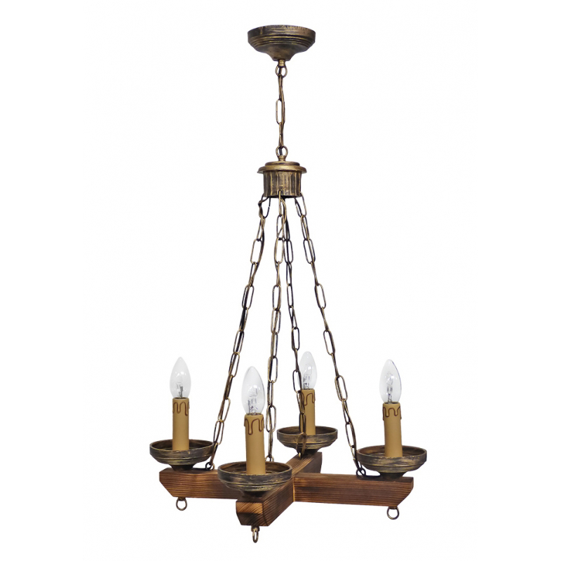 Heronia Lighting - ΣΗΜΑΝΤΙΚΟ: Σε περίπτωση διαφοράς τιμής από το κατάστημα ισχύει παντα και μόνο η τιμή του καταστήματος Heronia Κρεμαστό Φωτιστικό Οροφής R-ΚΕΡΙ 4φωτο CROSS Ξύ